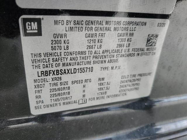 Foto 14 de la subasta – 2020 BUICK ENVISION P con VIN LRBFXBSAXLD155710