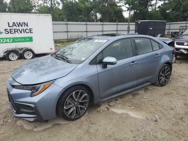 TOYOTA COROLLA SE 2021 with VIN JTDP4MCE2MJ054871 - Photo from auction