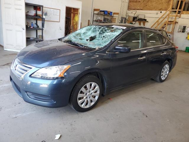 NISSAN SENTRA S 2013 with VIN 1N4AB7AP1DN901637 - Photo from auction