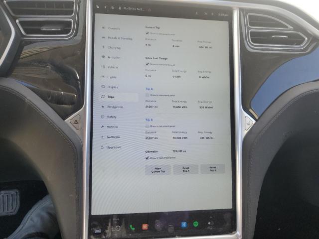 Photo 9 from auction – 2015 TESLA MODEL S with VIN 5YJSA1E1XFF115731