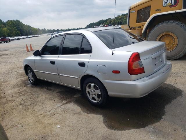 Photo 2 from auction – 2002 HYUNDAI ACCENT GL with VIN KMHCG45C82U303831
