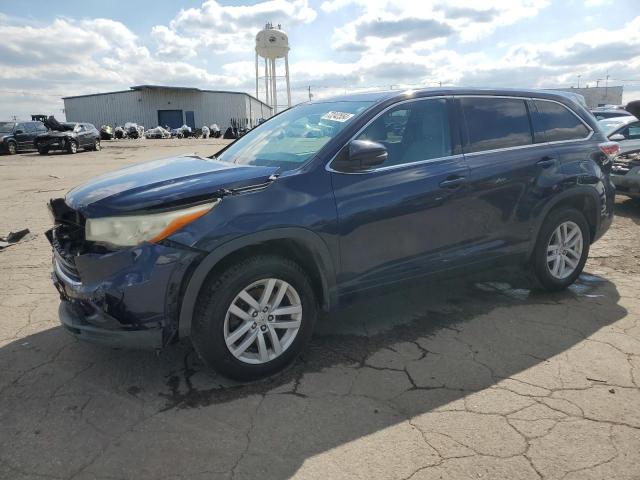 TOYOTA HIGHLANDER 2015 with VIN 5TDZARFH0FS013679 - Photo from auction
