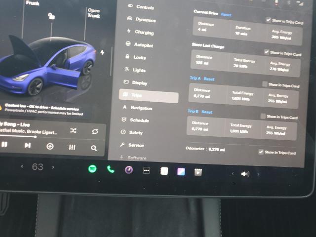 Photo 9 from auction – 2023 TESLA MODEL 3 with VIN 5YJ3E1EA9PF699016