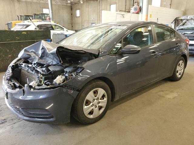 KIA FORTE LX 2015 with VIN KNAFX4A60F5363164 - Photo from auction