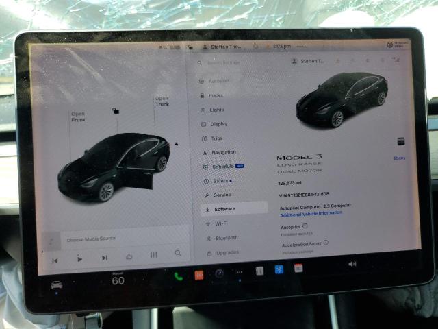Photo 9 from auction – 2018 TESLA MODEL 3 with VIN 5YJ3E1EB8JF131808
