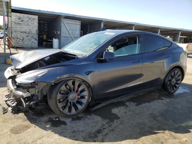 TESLA MODEL Y 2024 with VIN 7SAYGDEF2RF082060 - Photo from auction