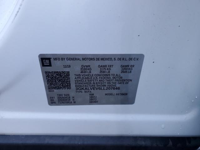 Photo 14 from auction – 2020 GMC TERRAIN SL with VIN 3GKALVEV6LL207646