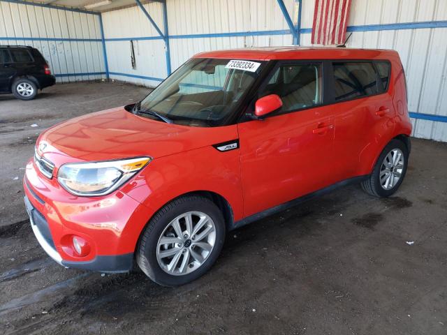 KIA SOUL + 2018 with VIN KNDJP3A5XJ7596545 - Photo from auction