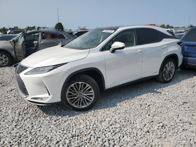 LEXUS RX 450H 2021 with VIN 2T2JGMDA6MC061970 - Photo from auction