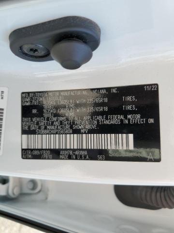 Photo 14 from auction – 2023 TOYOTA HIGHLANDER with VIN 5TDBBRCHXPS565808