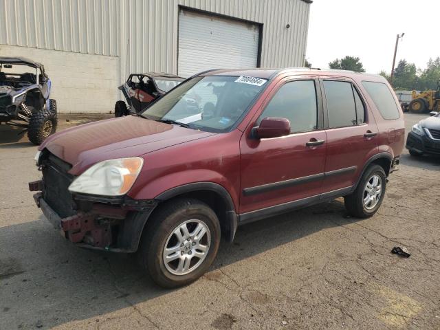 HONDA CR-V EX 2004 with VIN SHSRD78814U256873 - Photo from auction