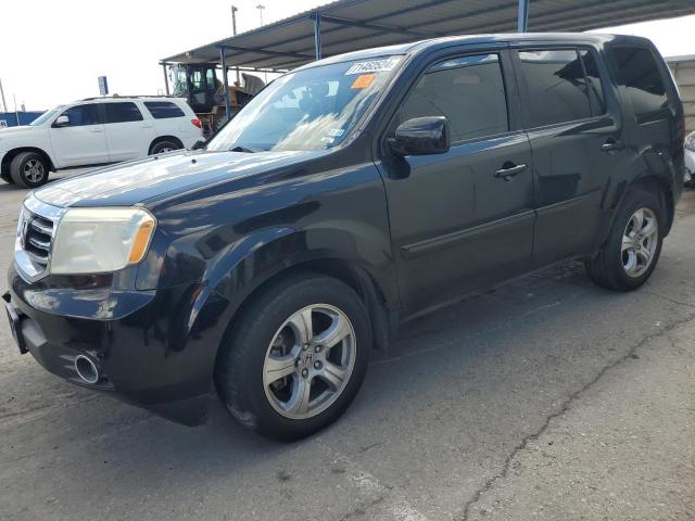 HONDA PILOT EXLN 2013 with VIN 5FNYF4H72DB036984 - Photo from auction