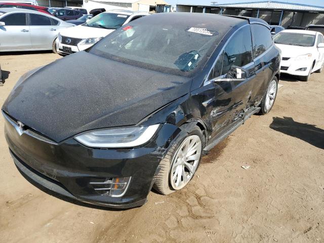 TESLA MODEL X 2018 with VIN 5YJXCBE27JF141758 - Photo from auction