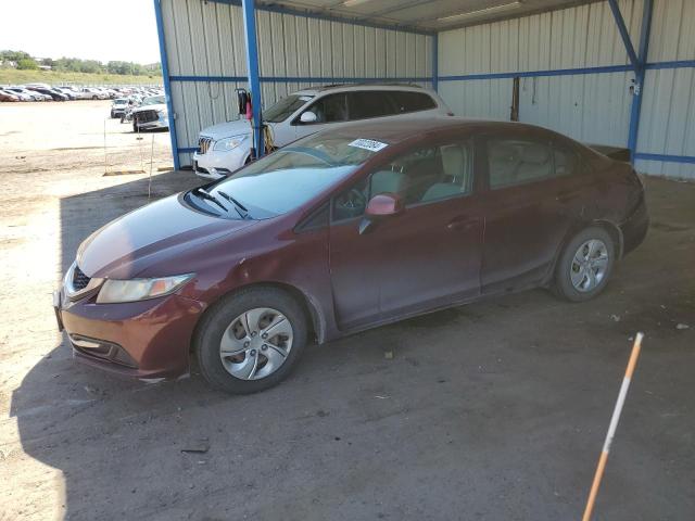 Photo 1 from auction – 2013 HONDA CIVIC LX with VIN 19XFB2F57DE024988