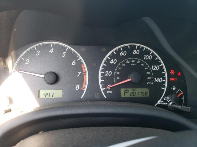 Photo 9 from auction – 2009 TOYOTA COROLLA BA with VIN 1NXBU40E59Z005633