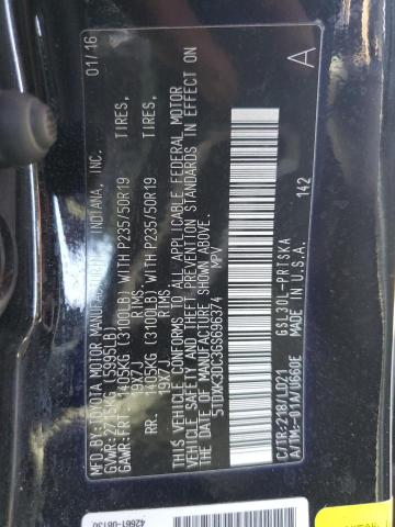 Photo 14 from auction – 2016 TOYOTA SIENNA SE with VIN 5TDXK3DC3GS696374