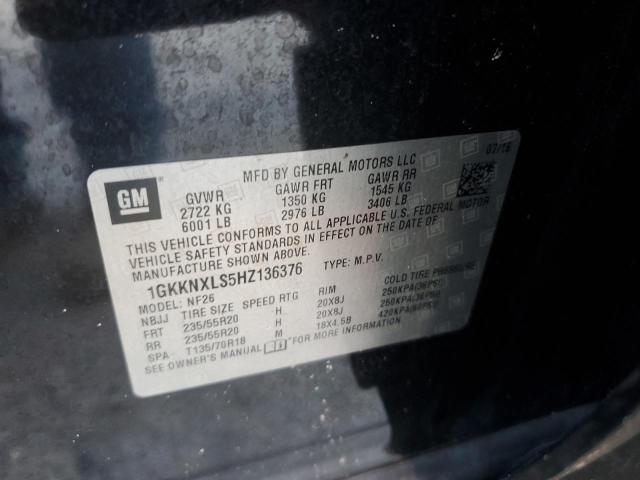 Photo 14 from auction – 2017 GMC ACADIA DEN with VIN 1GKKNXLS5HZ136376