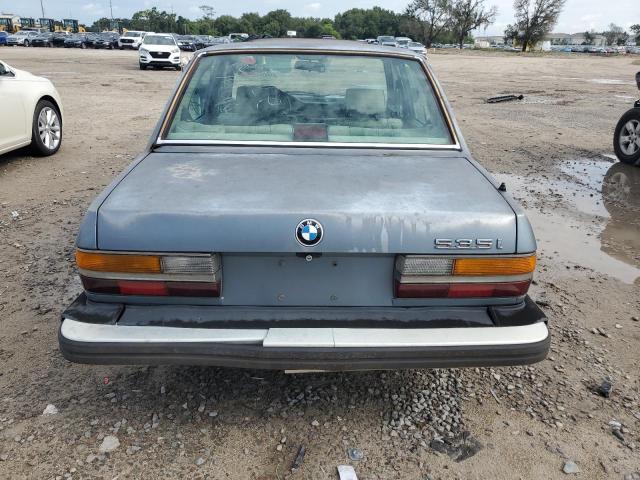 Photo 6 from auction – 1987 BMW 535 I AUTO with VIN WBADC8400H1722914