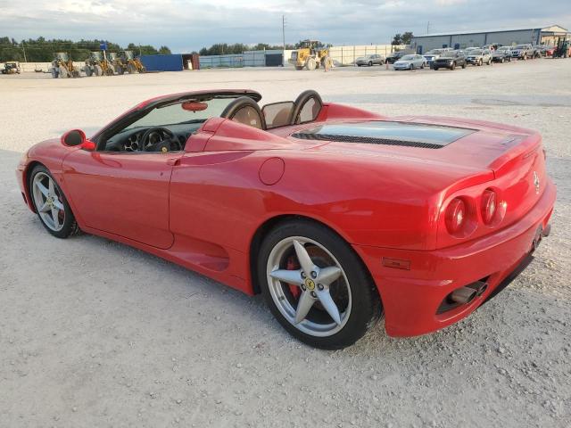 Photo 2 from auction – 2001 FERRARI 360 SPIDER with VIN ZFFYT53A810122619