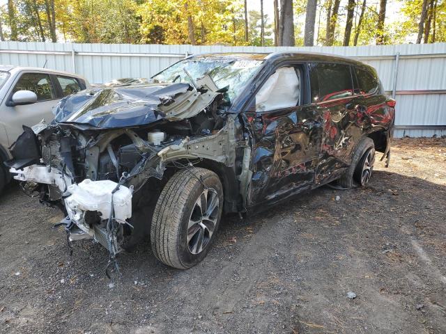 TOYOTA HIGHLANDER 2022 with VIN 5TDGZRBH4NS249899 - Photo from auction