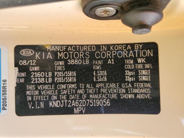 Photo 14 from auction – 2013 KIA SOUL + with VIN KNDJT2A62D7519056