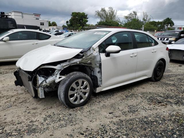TOYOTA COROLLA LE 2020 with VIN 5YFEPRAE6LP102381 - Photo from auction