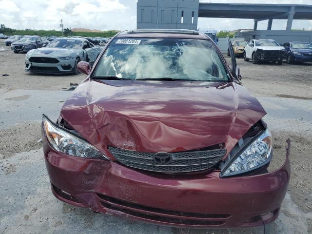 Photo 5 from auction – 2004 TOYOTA CAMRY LE with VIN 4T1BF30K34U077563