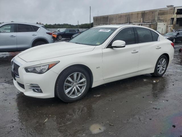 INFINITI Q50 BASE 2016 with VIN JN1CV7AR8GM252170 - Photo from auction