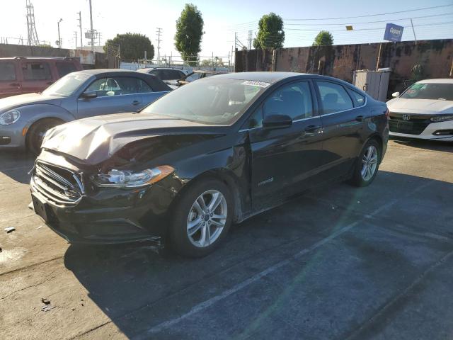 FORD FUSION SE 2018 with VIN 3FA6P0LU1JR255848 - Photo from auction