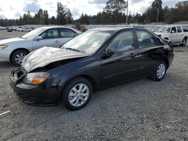 KIA SPECTRA EX 2009 with VIN KNAFE221295627521 - Photo from auction