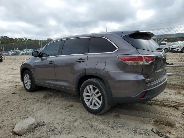 Photo 2 from auction – 2015 TOYOTA HIGHLANDER with VIN 5TDBKRFH4FS139445