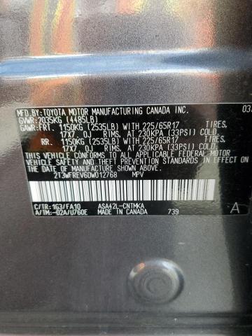 Photo 14 from auction – 2013 TOYOTA RAV4 XLE with VIN 2T3WFREV6DW012768