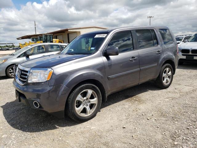 HONDA PILOT EXLN 2014 with VIN 5FNYF4H7XEB005953 - Photo from auction