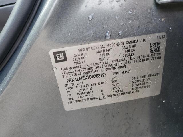 Photo 14 from auction – 2013 GMC TERRAIN SL with VIN 2GKALMEK1D6363793