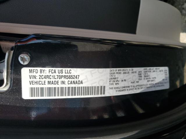 Photo 14 from auction – 2023 CHRYSLER PACIFICA H with VIN 2C4RC1L70PR565247