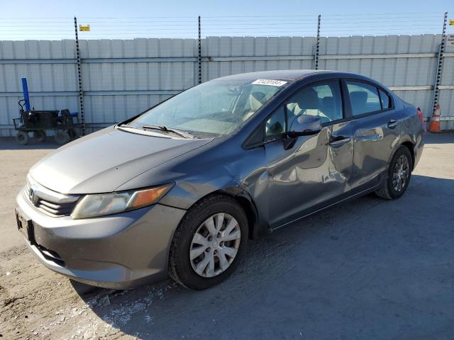 HONDA CIVIC LX 2012 with VIN 19XFB2F55CE379317 - Photo from auction