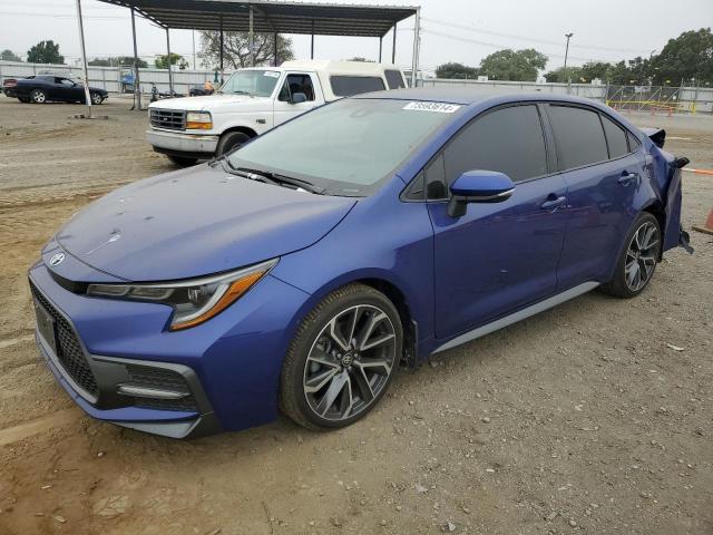 TOYOTA COROLLA SE 2020 with VIN 5YFS4RCE0LP039271 - Photo from auction
