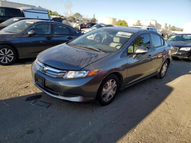 HONDA CIVIC HYBR 2012 with VIN JHMFB4F37CS006723 - Photo from auction