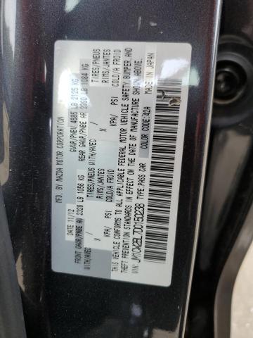Photo 14 from auction – 2013 MAZDA 5 with VIN JM1CW2BL7D0150238
