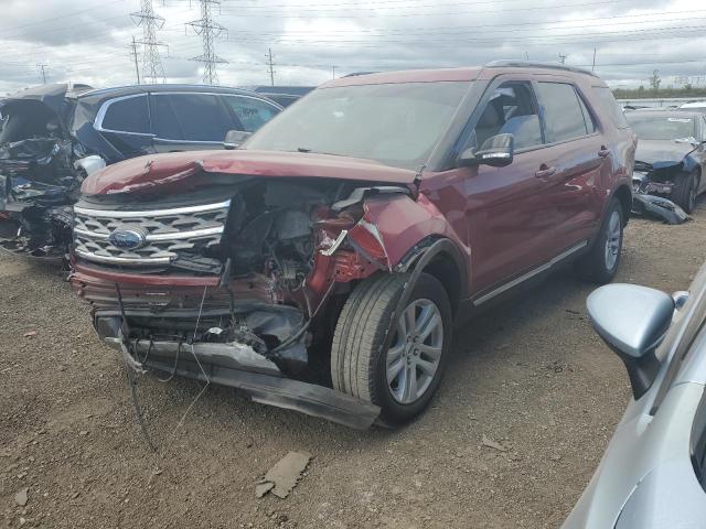 FORD EXPLORER X 2018 with VIN 1FM5K8D8XJGB50216 - Photo from auction