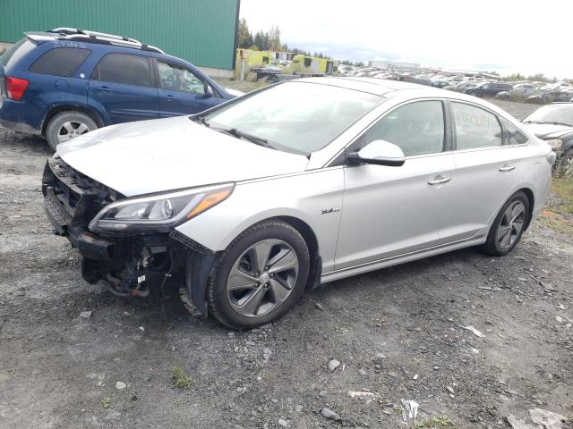 HYUNDAI SONATA HYB 2016 with VIN KMHE34L10GA008141 - Photo from auction