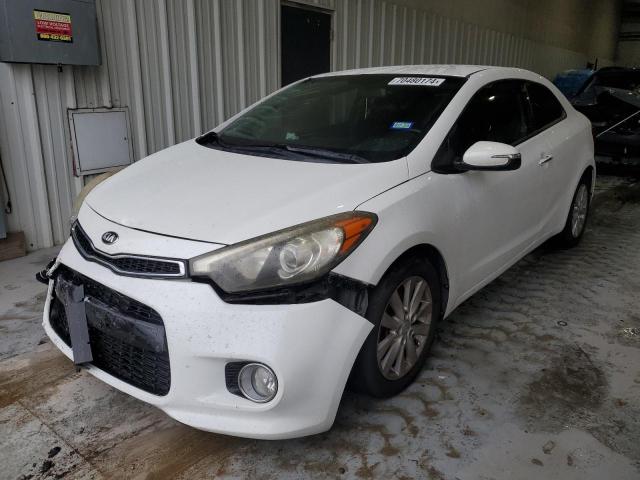 KIA FORTE EX 2014 with VIN KNAFX6A81E5241621 - Photo from auction