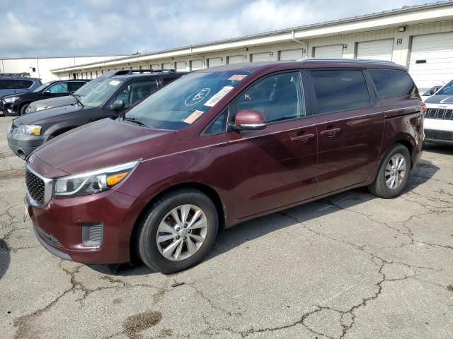 KIA SEDONA LX 2017 with VIN KNDMB5C12H6246716 - Photo from auction
