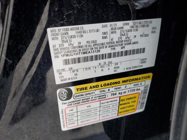 Photo 14 from auction – 2021 FORD EXPEDITION with VIN 1FMJU1HT1MEA13129