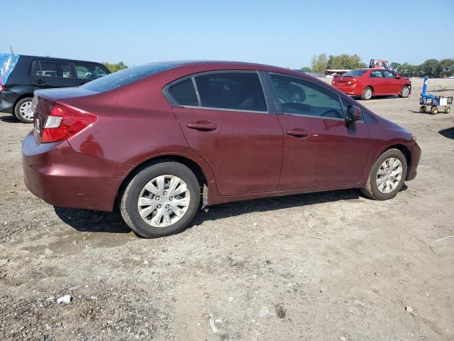 Photo 3 from auction – 2012 HONDA CIVIC LX with VIN 19XFB2F55CE323166