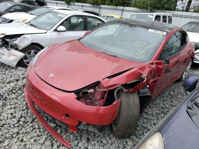 TESLA MODEL 3 2022 with VIN 5YJ3E1EB5NF266928 - Photo from auction