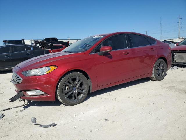FORD FUSION SE 2018 with VIN 3FA6P0HD5JR166860 - Photo from auction