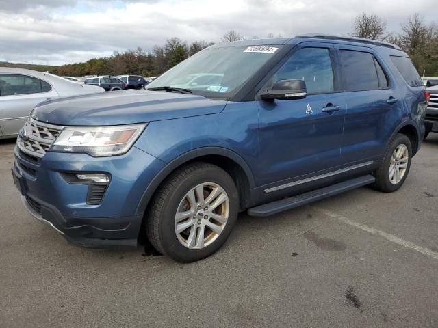 FORD EXPLORER X 2018 with VIN 1FM5K8D84JGA74931 - Photo from auction