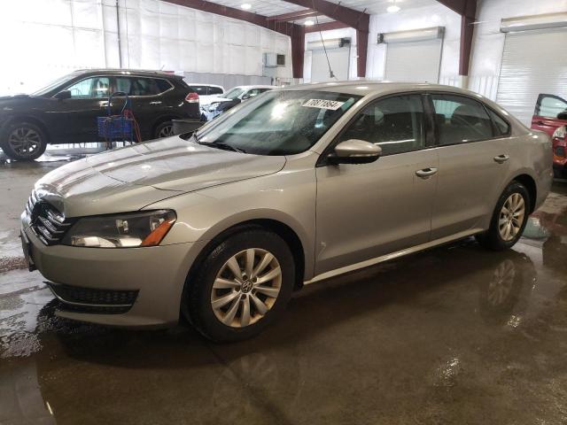Photo 1 from auction – 2012 VOLKSWAGEN PASSAT S with VIN 1VWAH7A31CC018067