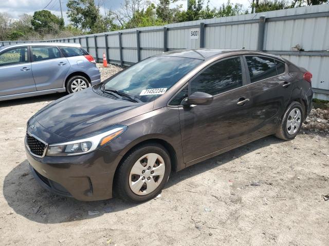 Photo 1 from auction – 2018 KIA FORTE LX with VIN 3KPFK4A7XJE219869